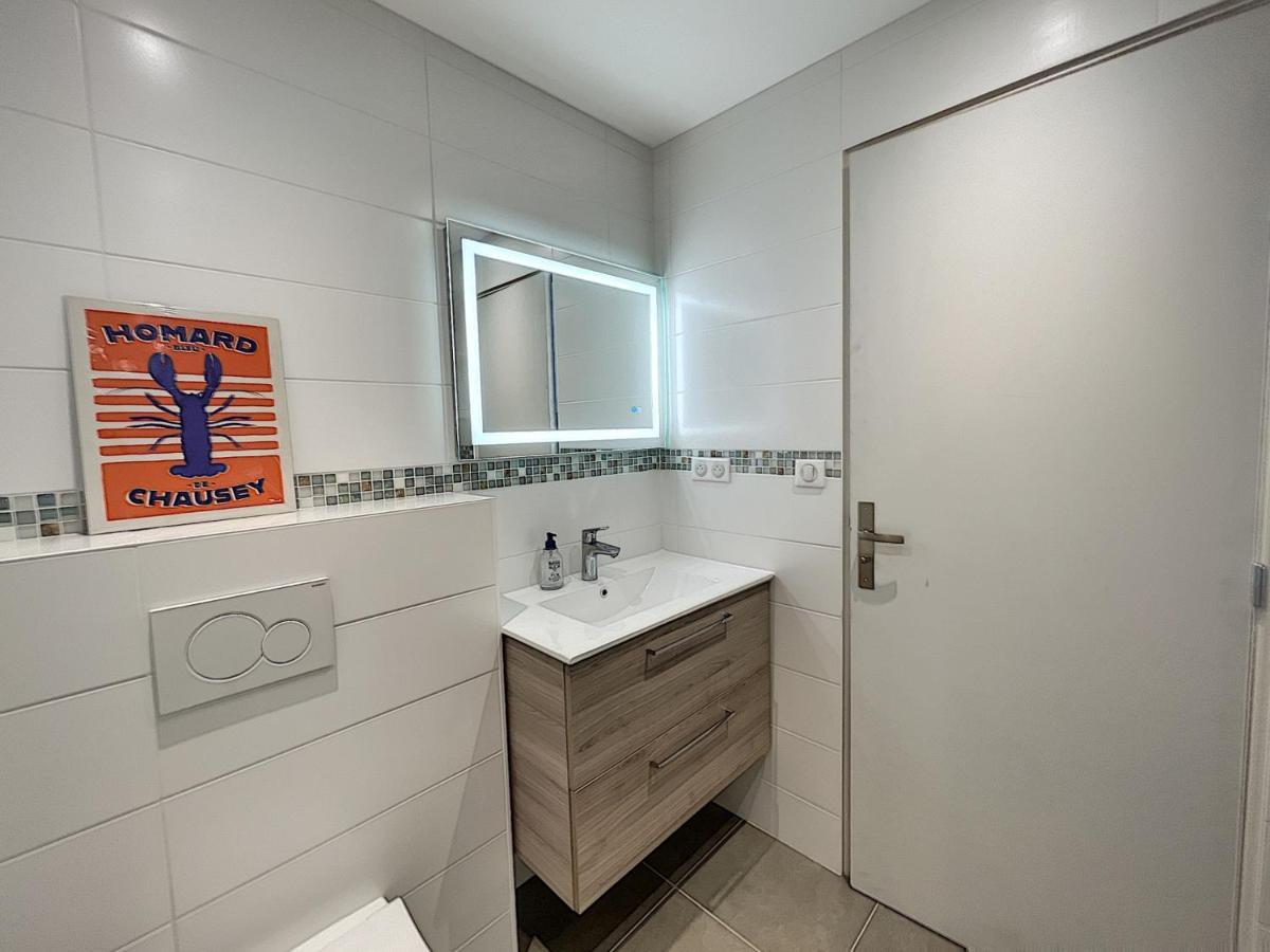 Charmant T2 En Front De Mer, 4 Pers., Ascenseur, Garage, Wi-Fi - Fr-1-361-383 กรองวิลล์ ภายนอก รูปภาพ