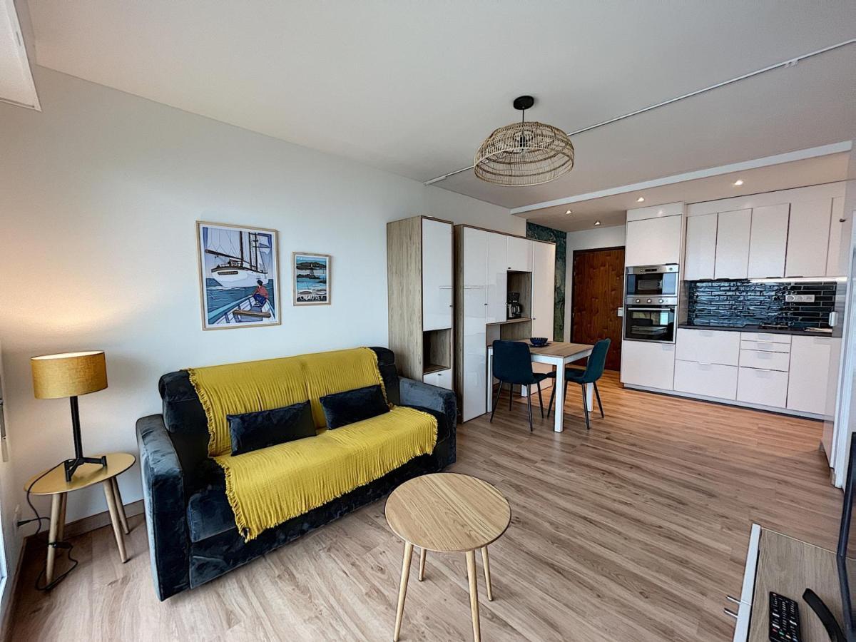 Charmant T2 En Front De Mer, 4 Pers., Ascenseur, Garage, Wi-Fi - Fr-1-361-383 กรองวิลล์ ภายนอก รูปภาพ